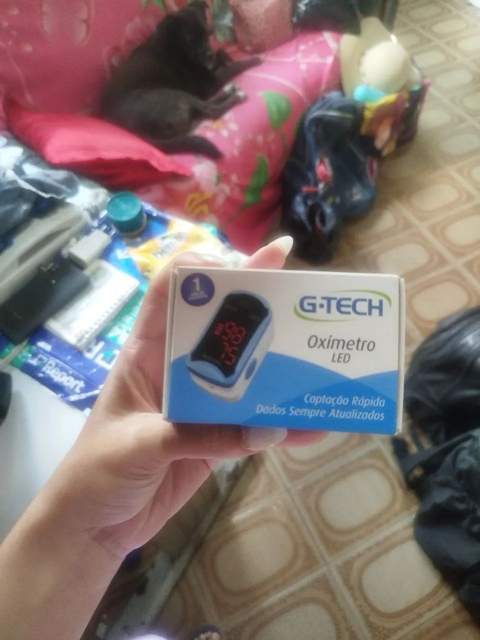 Oxímetro LED G-Tech NOVO 