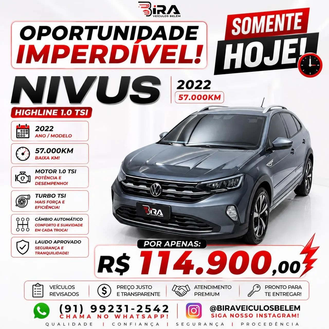 Volkswagen Nivus Nivus Highline 1.0 200 TSI Flex Aut. 2022