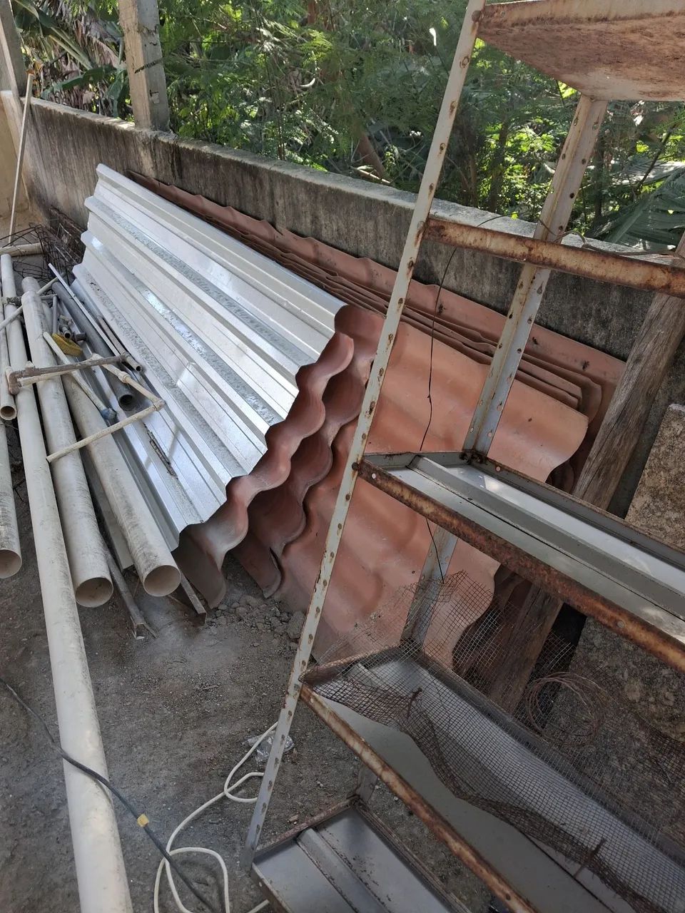 Telhas de pvc