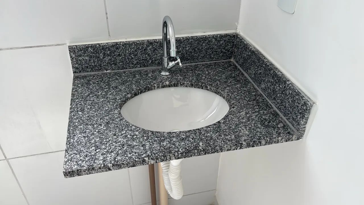 Bancada granito banheiro