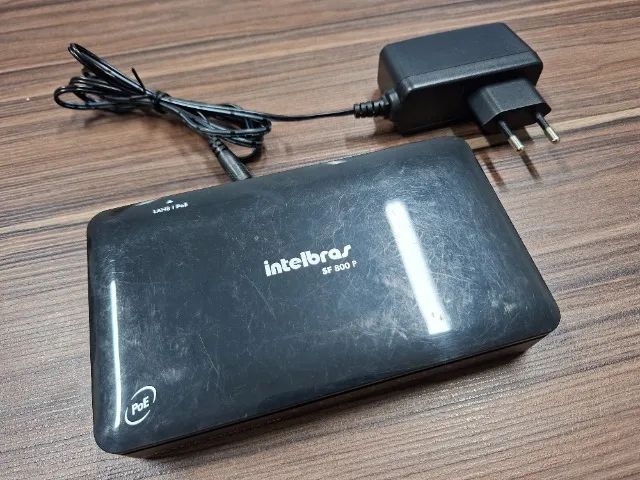 Switch Intelbras Sf 800 Vlan Com 8 Portas Rj-45 (Usado)