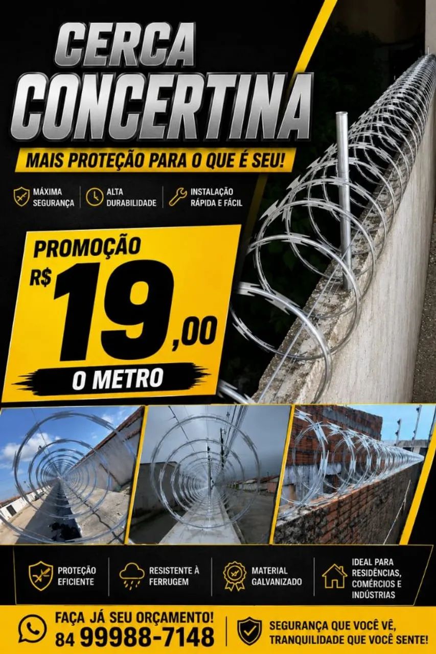 Concertina R$19 O metrô 