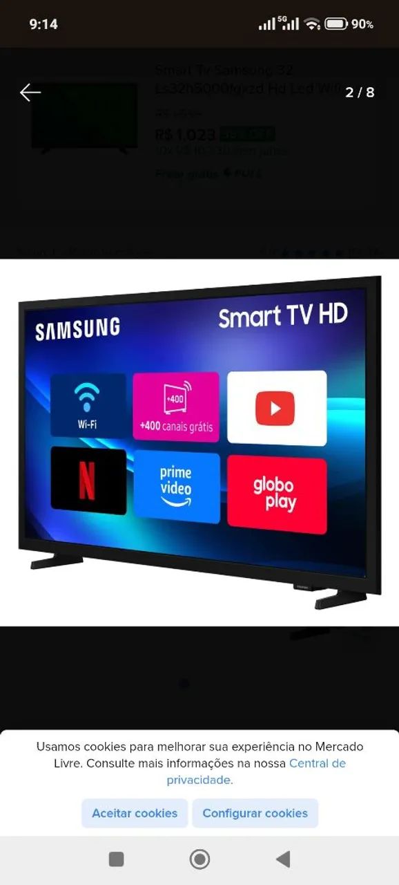Tv smart Samsung 32 polegadas  - Foto 3