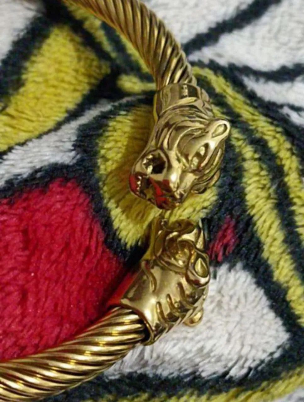 Bracelete onça dourada  - Foto 4