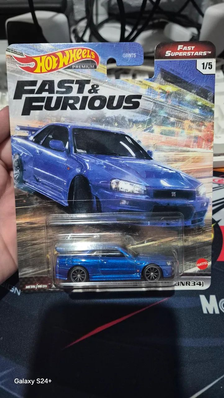Hot Wheels Premium Skyline R34 V&F F&F