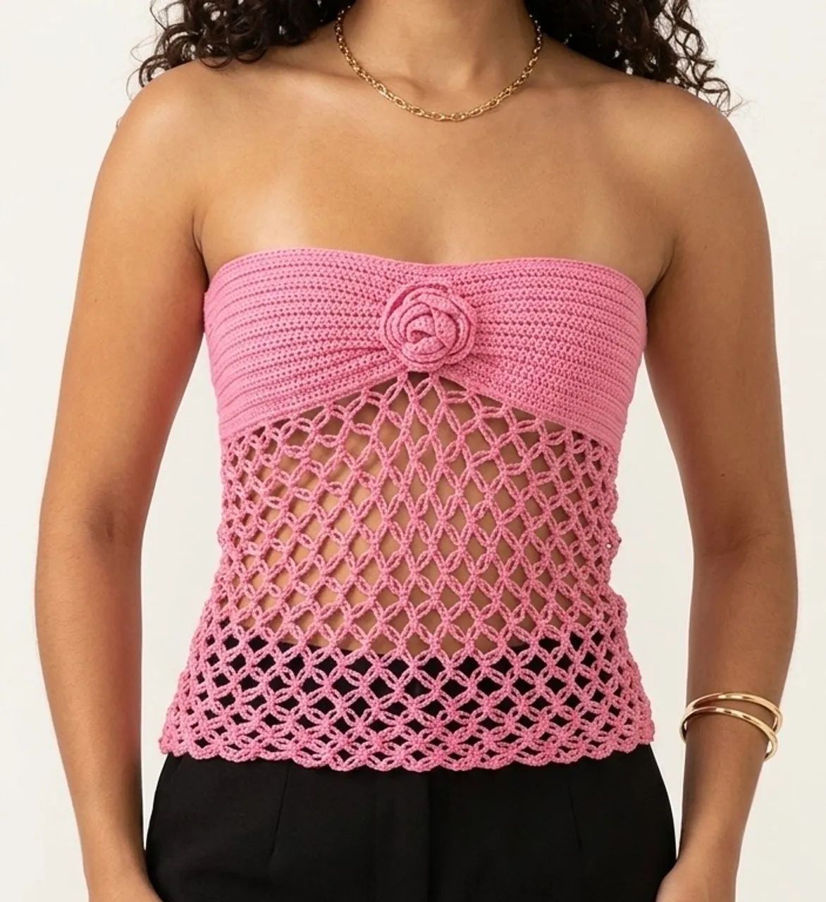 Top Summer | Roupa em Crochê