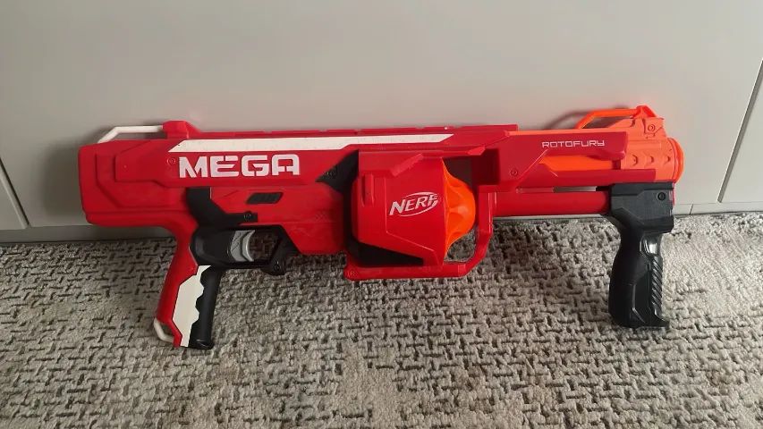 Nerf Mega RotoFury (Acompanha dardos Mega)