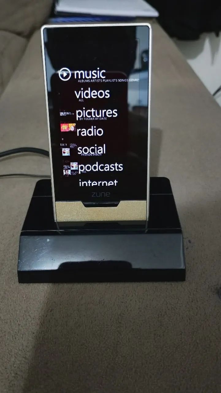 Tocador de música e vídeo Microsoft zune - Foto 2