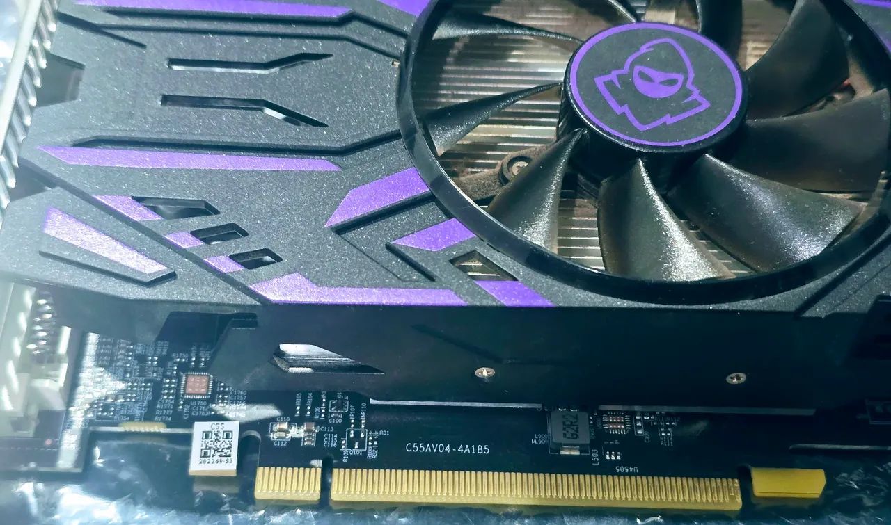 PLACA DE VÍDEO RX550 4GB MANCER - Foto 6