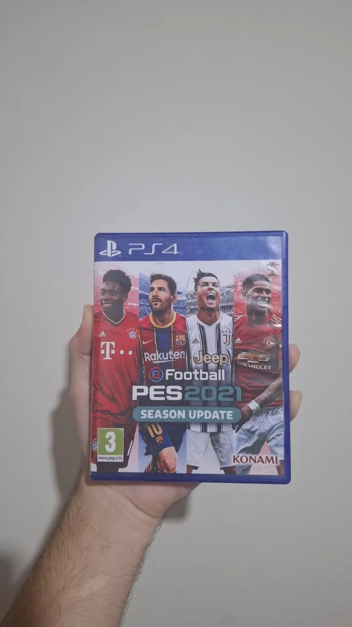 PES 2021 PS4/PS5 Mídia física 