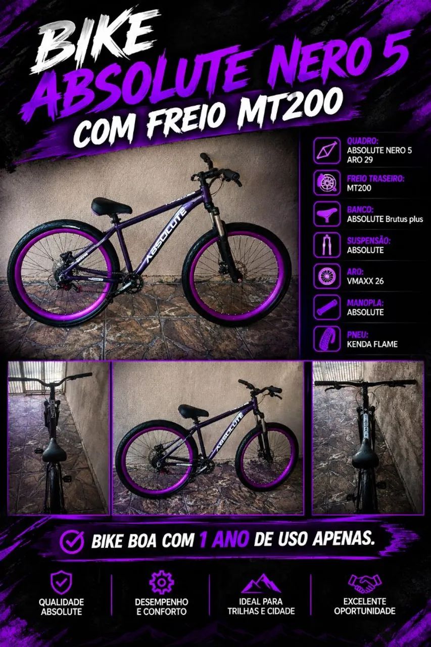 BIKE ABSOLUTE NERO 5