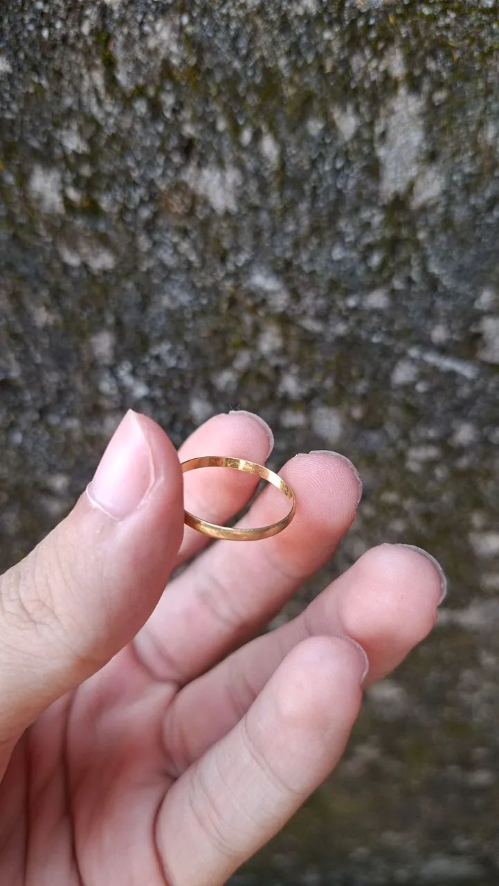 Vendo Aliança Brünet Ouro 18K