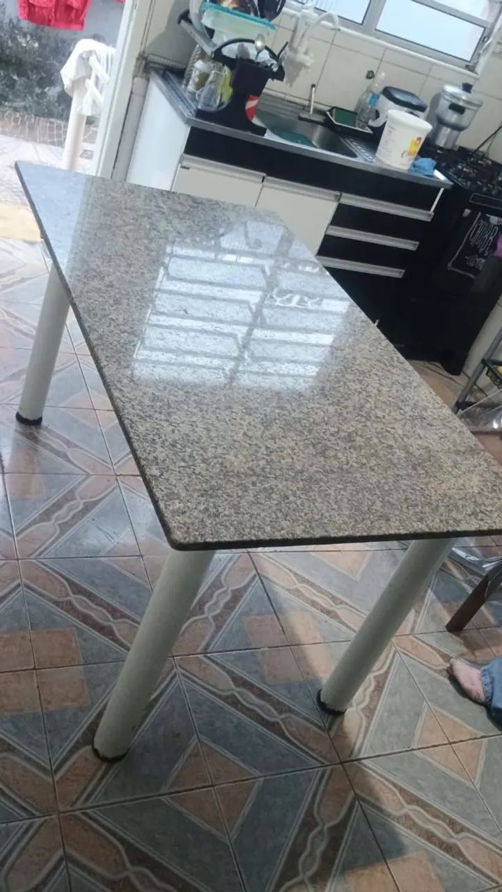 Mesa granito 6 lugares - Foto 2