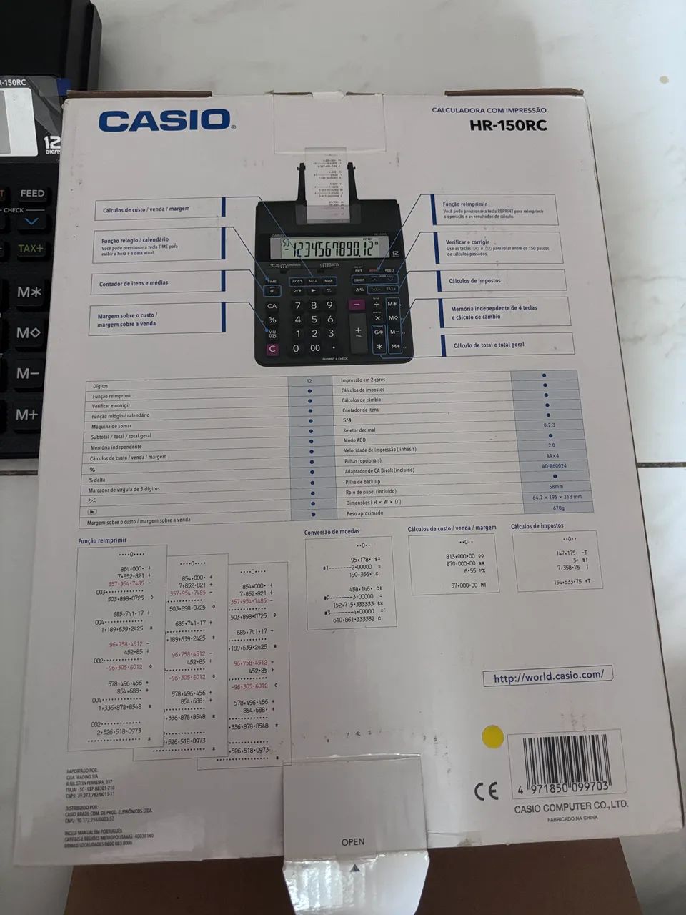 Calculadora com impressão - Foto 4