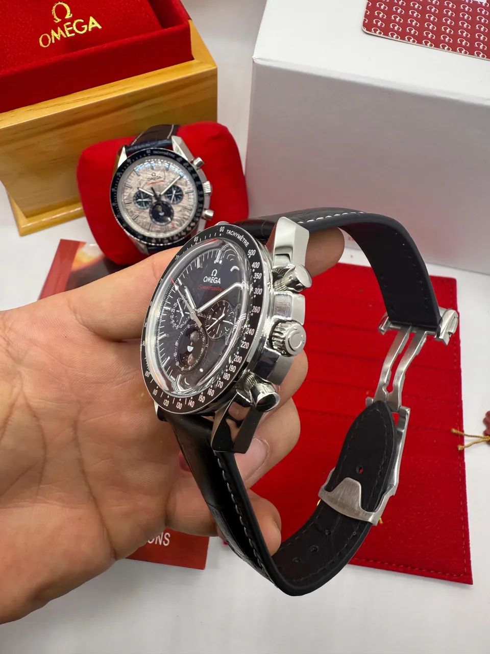 Relógio Omega Speedmaster 43mm - Foto 5