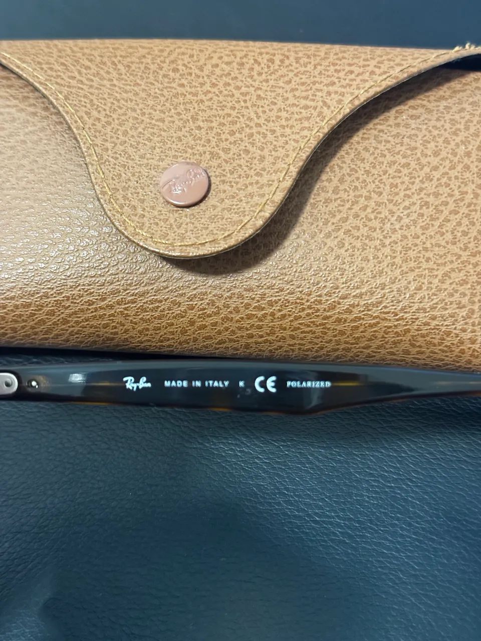 Óculos Rayban Marrom Polarizado - Foto 3