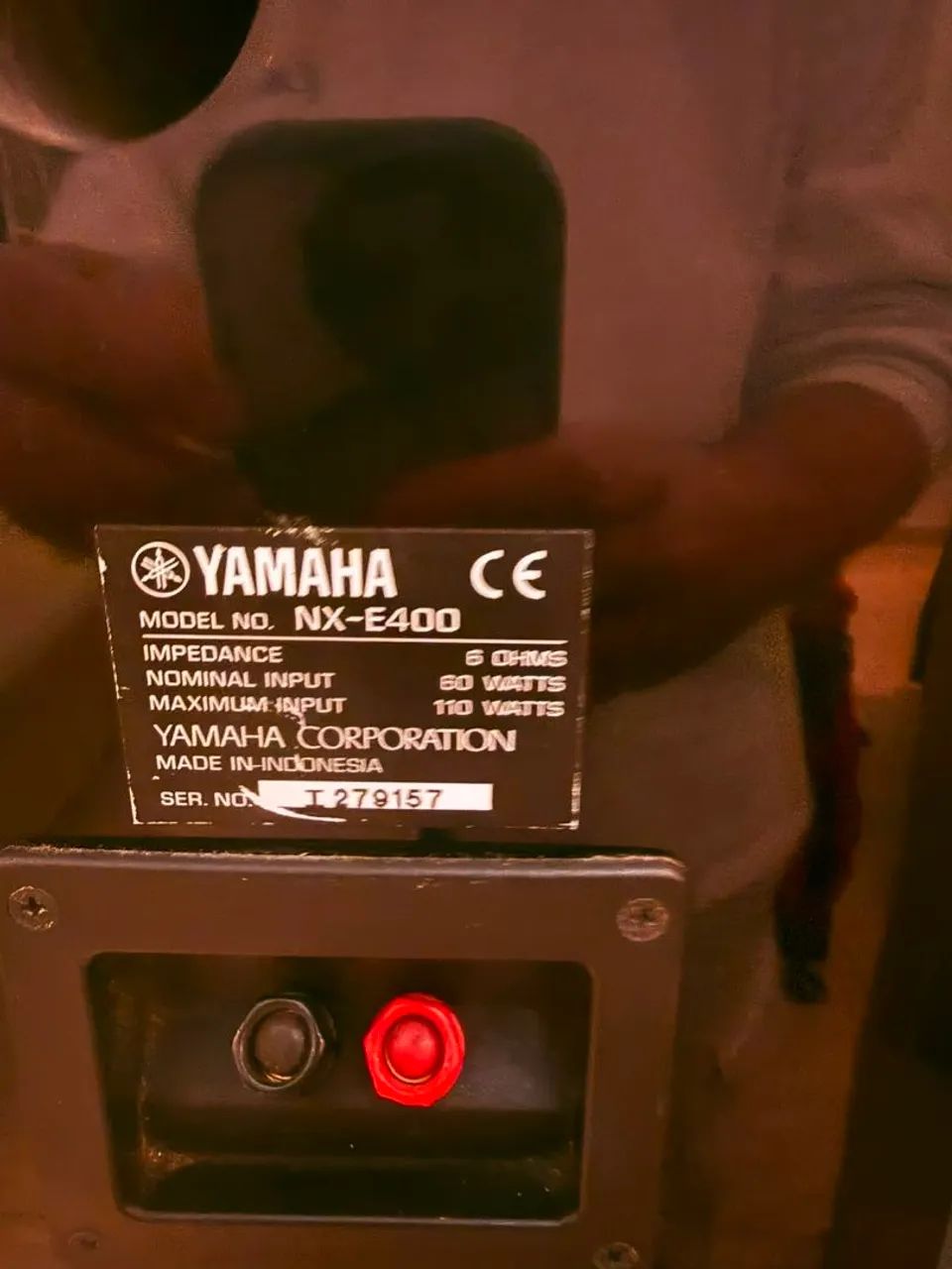 Receiver e caixas Yamaha - Foto 4