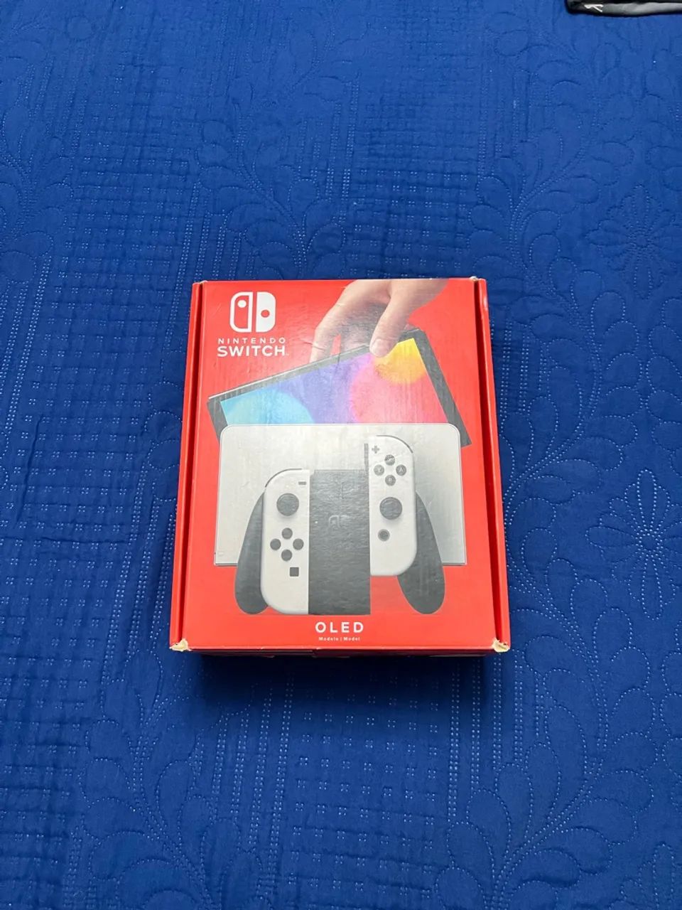 Nintendo switch OLED branco com bag 
