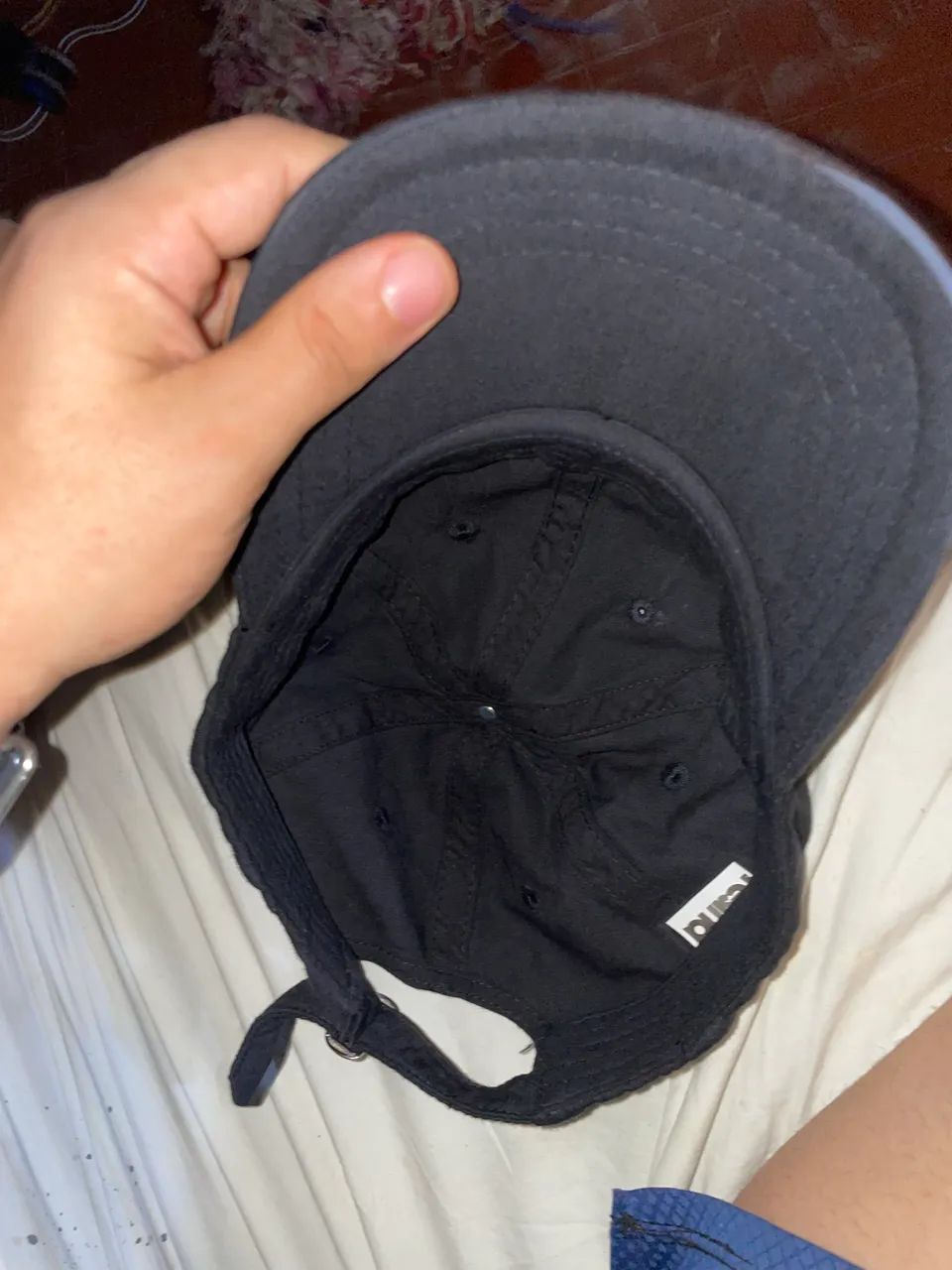 CHAPÉU PRETO ALGODÃO DADHAT BONÉ MASCULINO - Foto 2