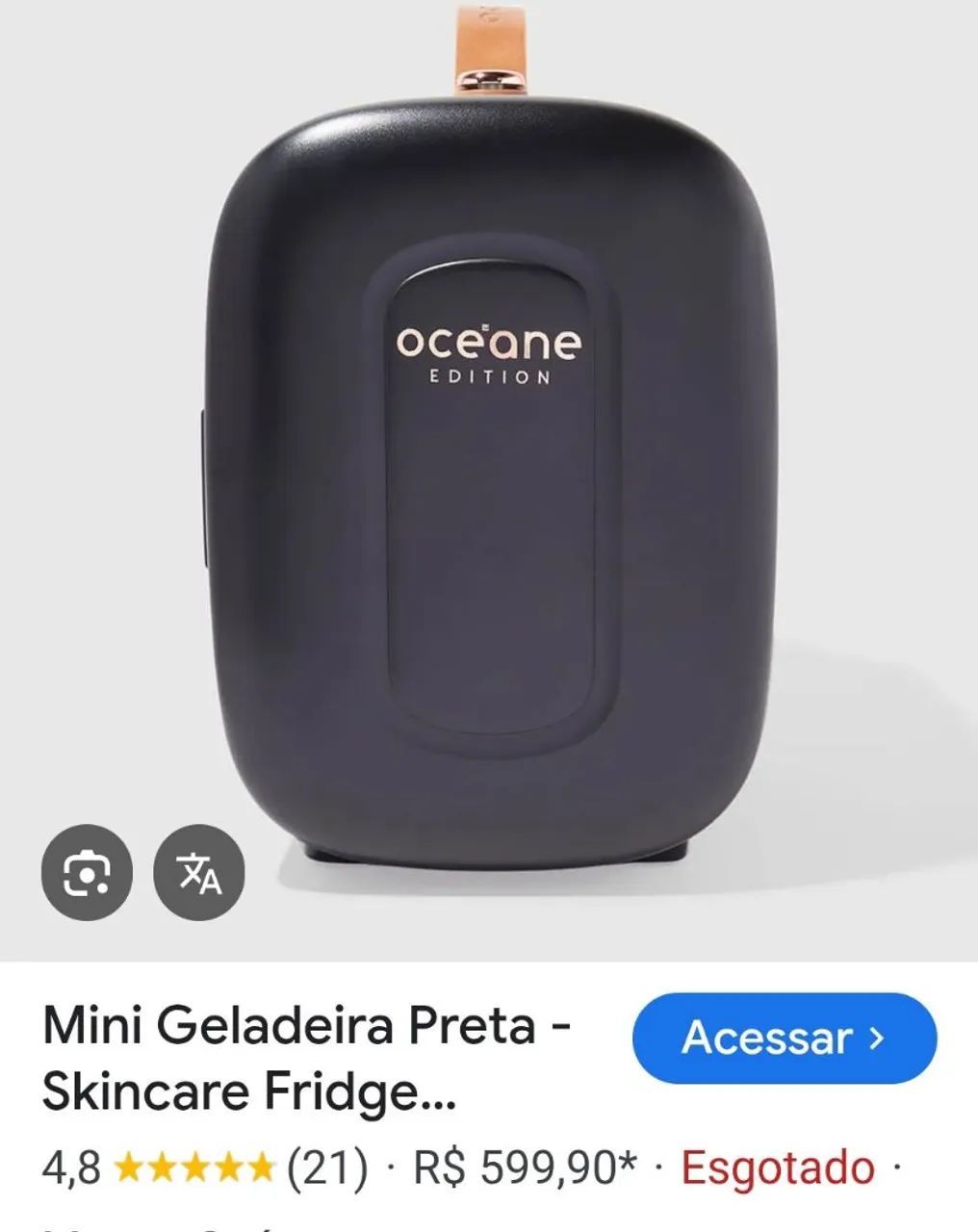Doando. Mini geladeira  - Foto 2