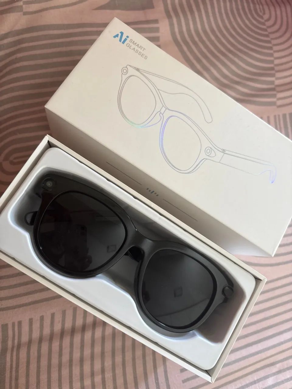 Óculos Inteligente AI Smart Glasses com Câmera e Bluetooth - Foto 2