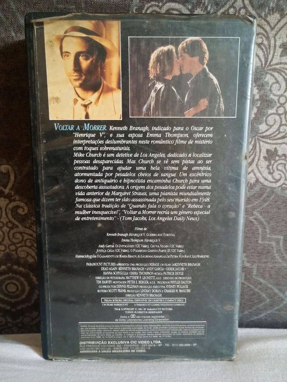VHS FILME - VOLTAR A MORRER  - Foto 4