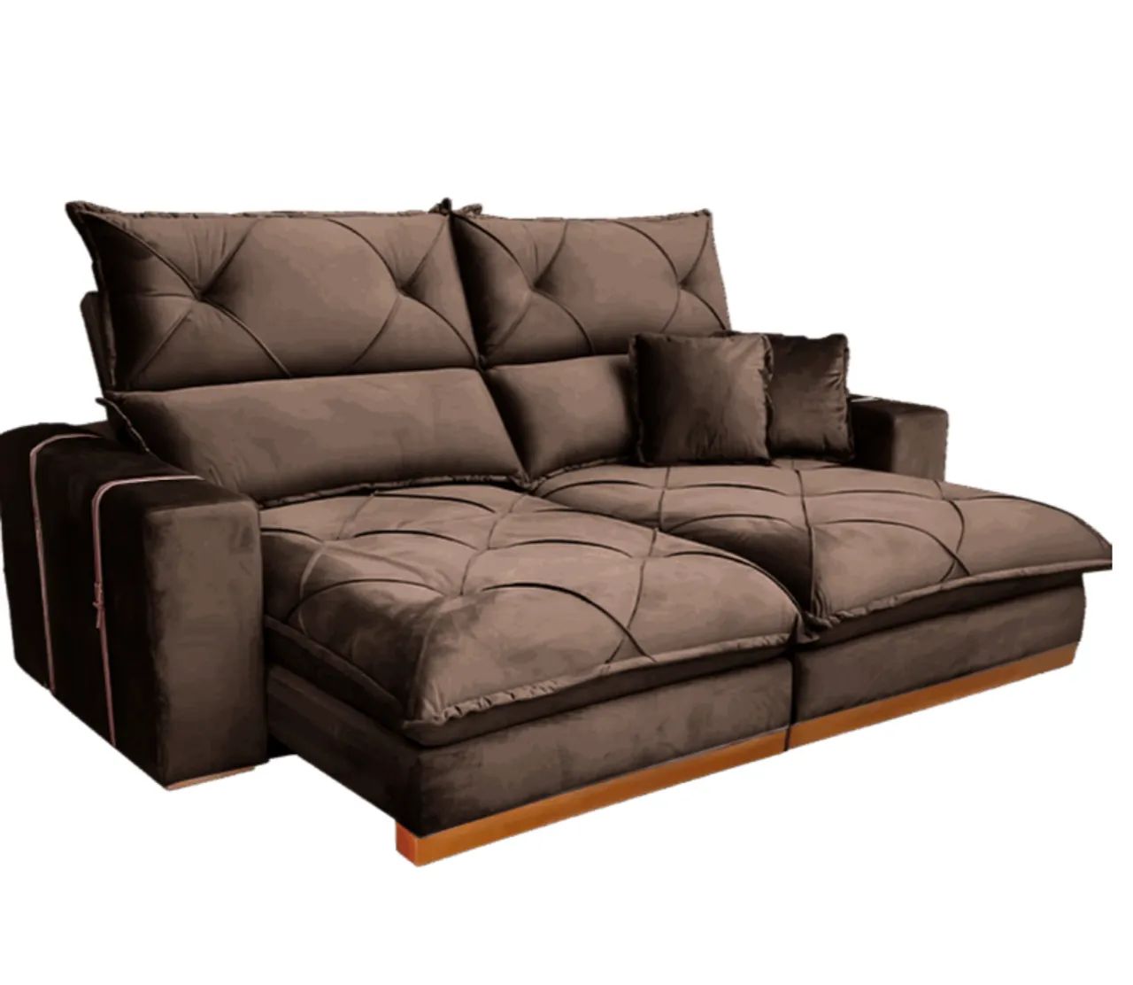 Sofá Conforto Supremo Retrátil - Foto 3