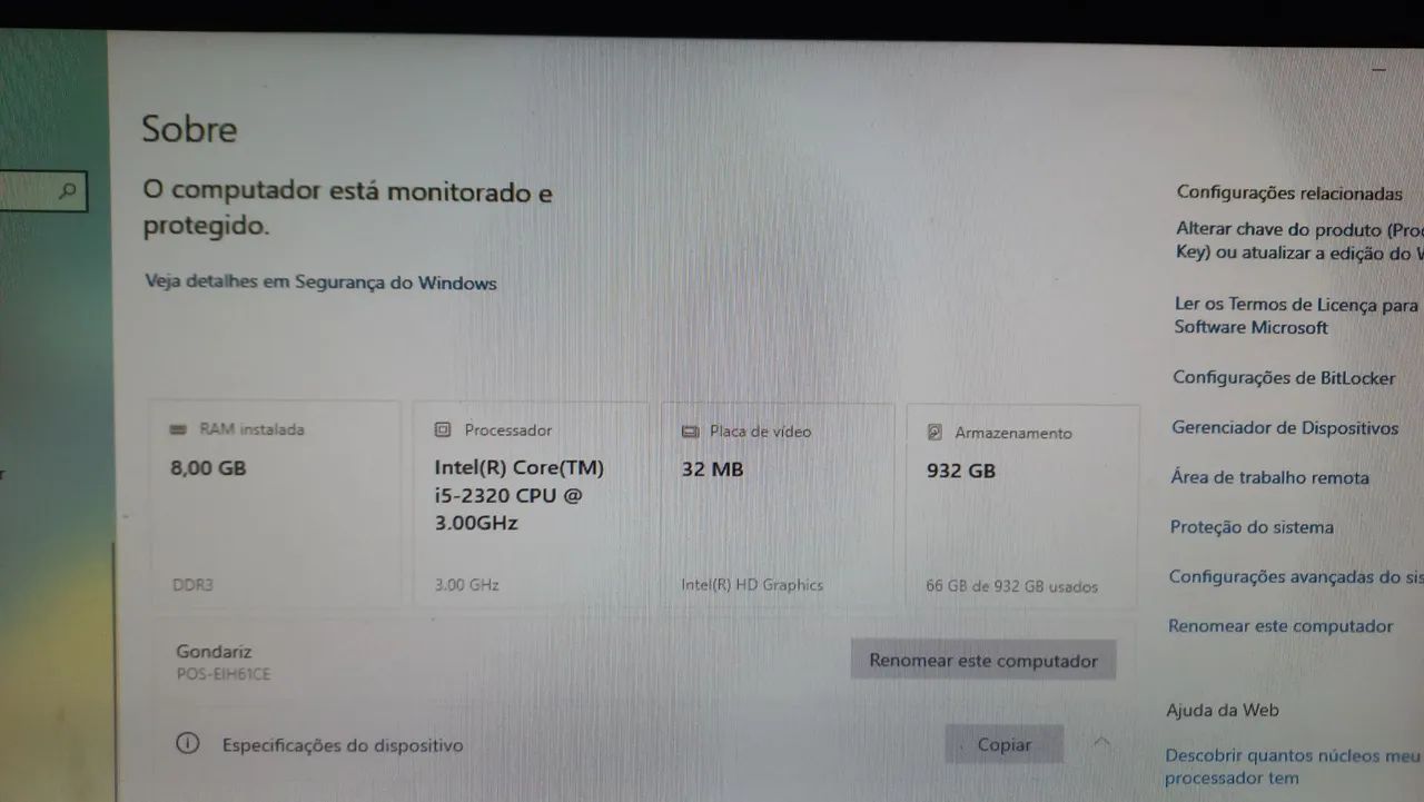 Computador 8 GB de memória  - Foto 4