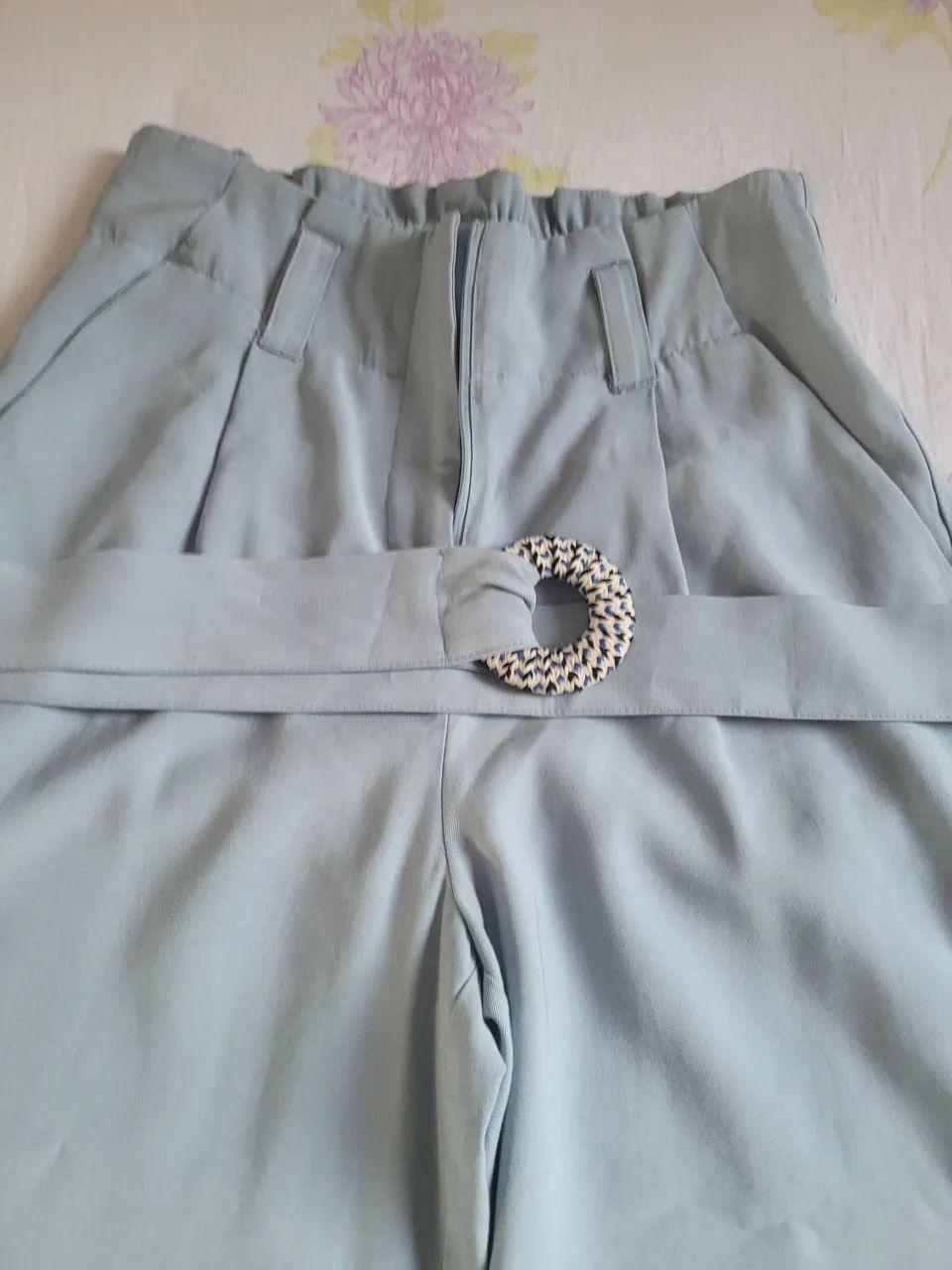 Calça azul 38 Nova 