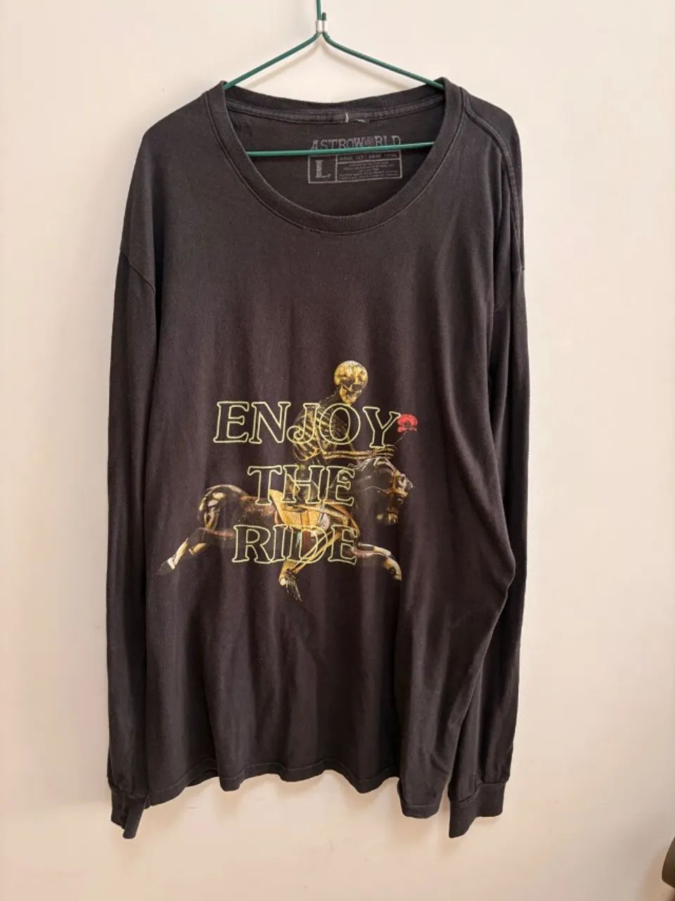 Camisa Manga Longa Travis Scott Astroworld