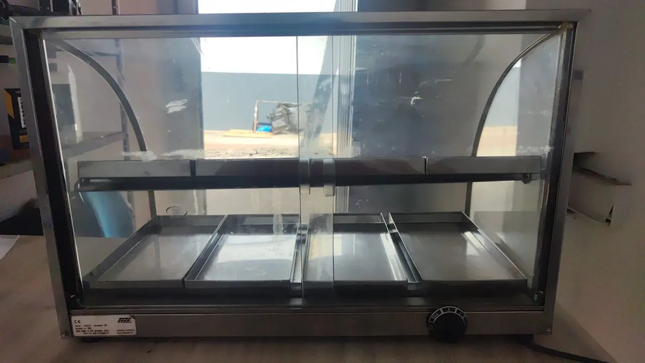 Estufa Vitrine Curva salgados - Foto 4