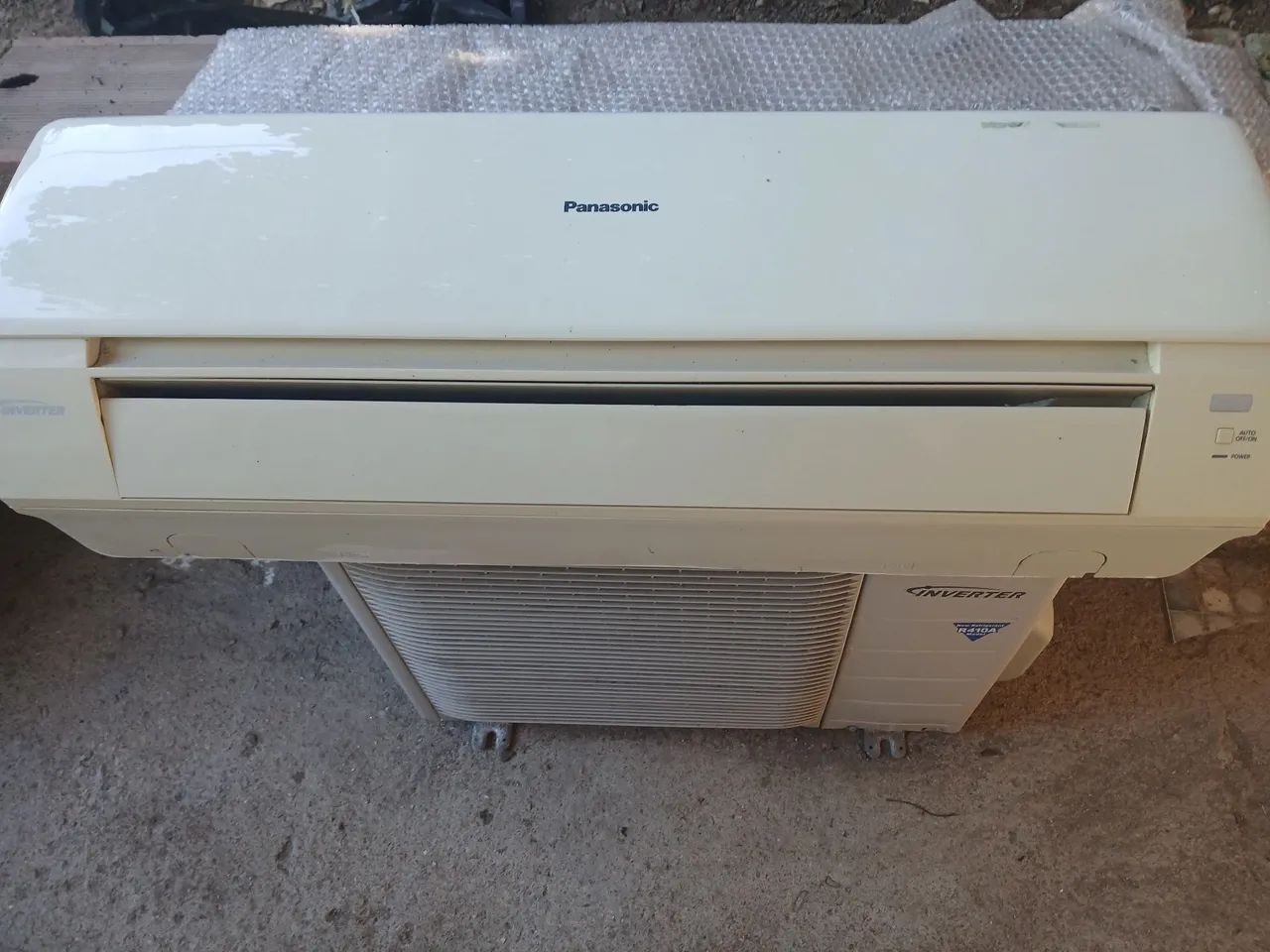 Ar condicionado split inverter Panasonic c/defeito 