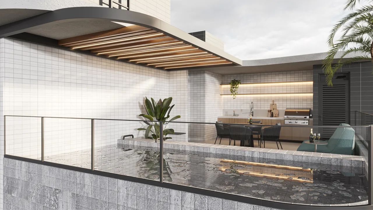 Ocre2096 | Apartamentos novos no jardim oceania a 140m do mar | cobertura duplex - Foto 3