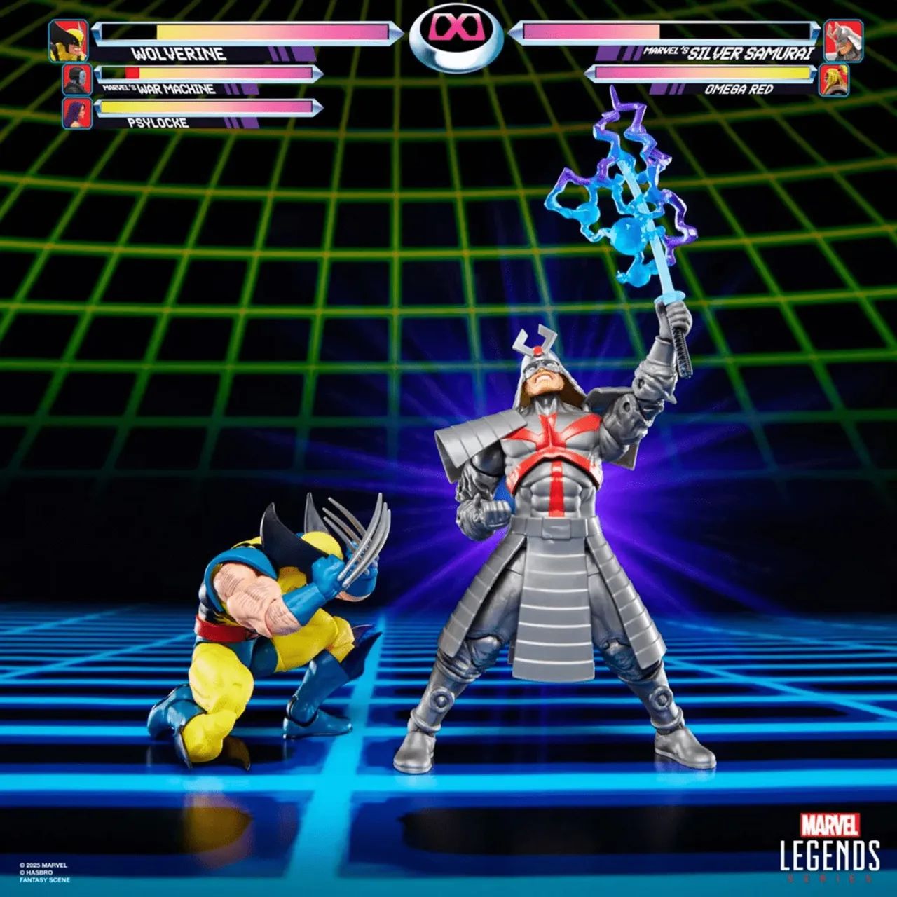 Marvel Legends Silver Samurai loose versão 2 pack - Foto 2