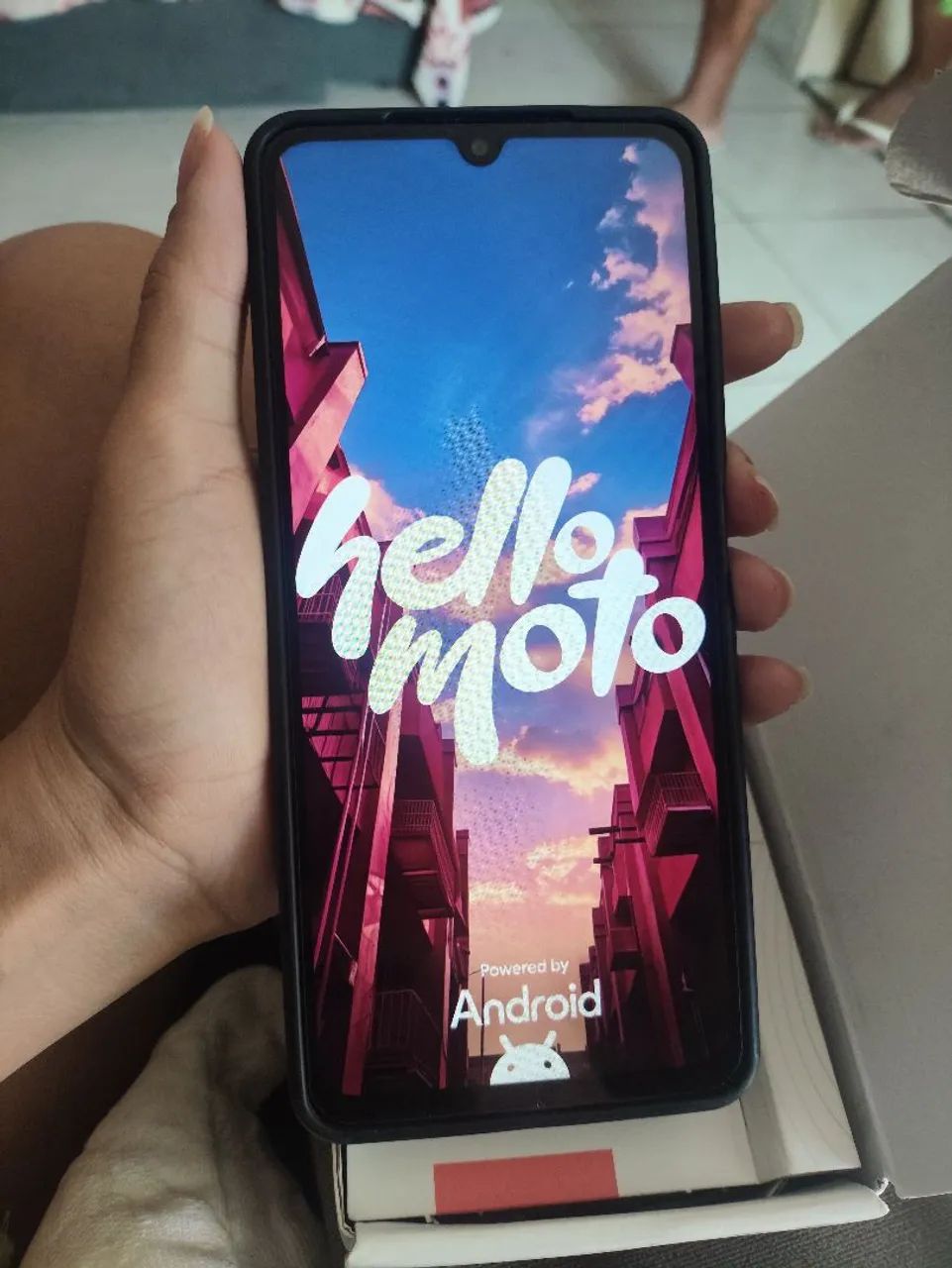 Celular Moto G06 XT 2535 Azul 128G DC 4G