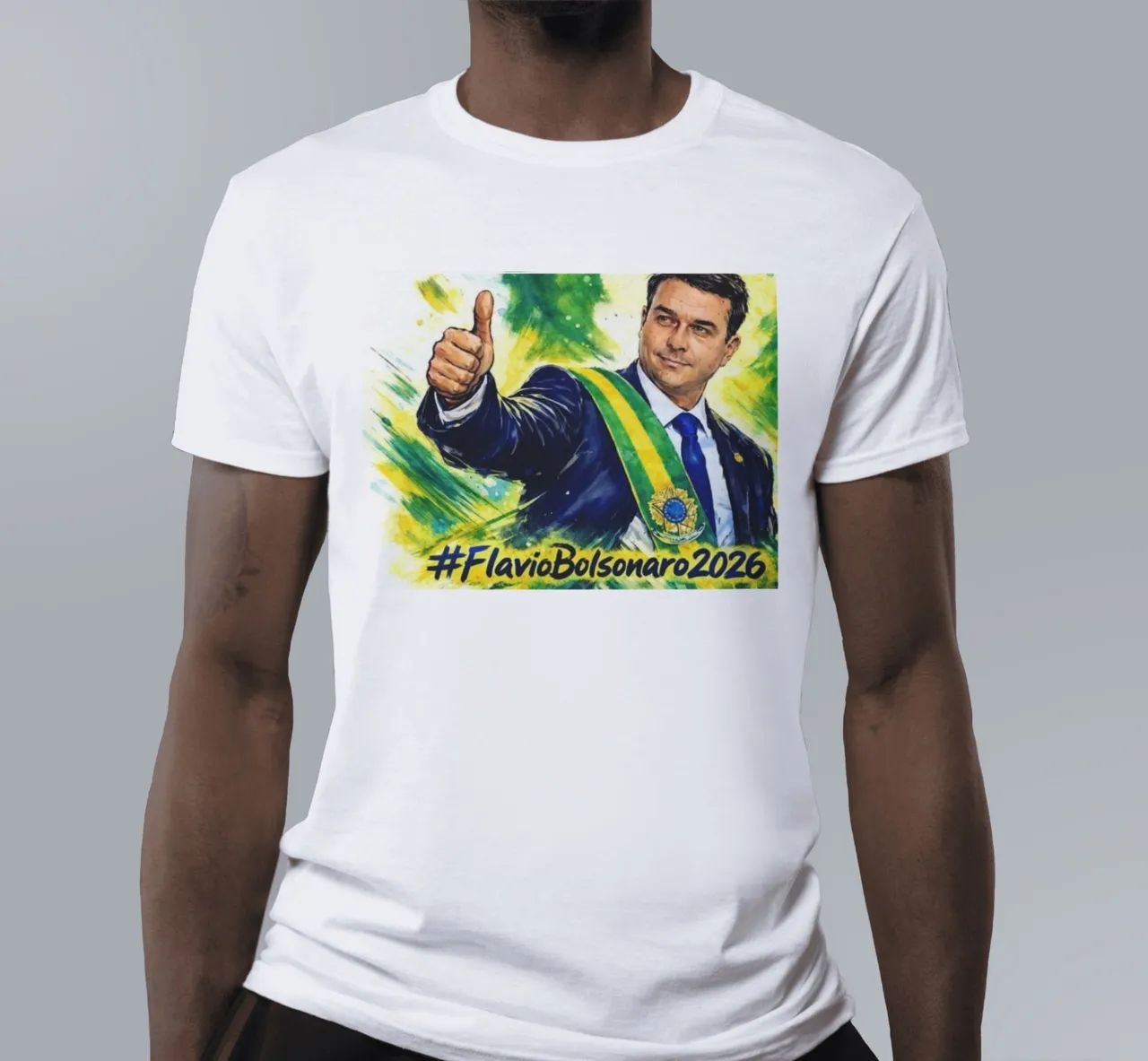 Camisas Flávio Bolsonaro personalizada  - Foto 4
