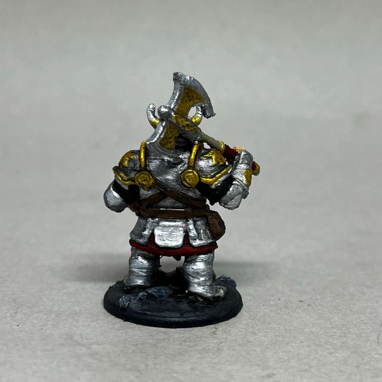 Miniatura Guerreiro Anão RPG de Mesa Dungeons & Dragons - Foto 3