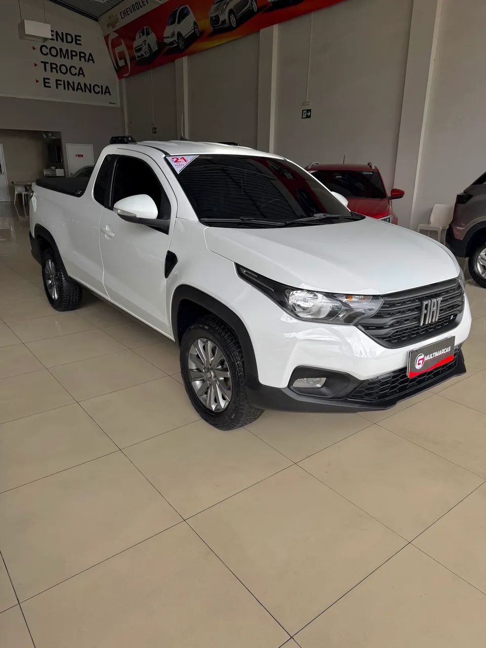 Fiat Strada Freedom 1.3 Flex 8V CS Plus 2021 - Foto 4
