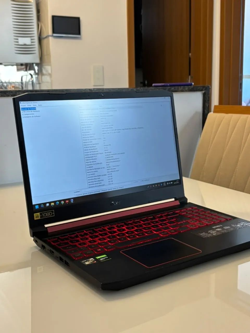 (Anápolis) Notebook Gamer Acer Nitro 5 Ryzen 7 - Foto 2