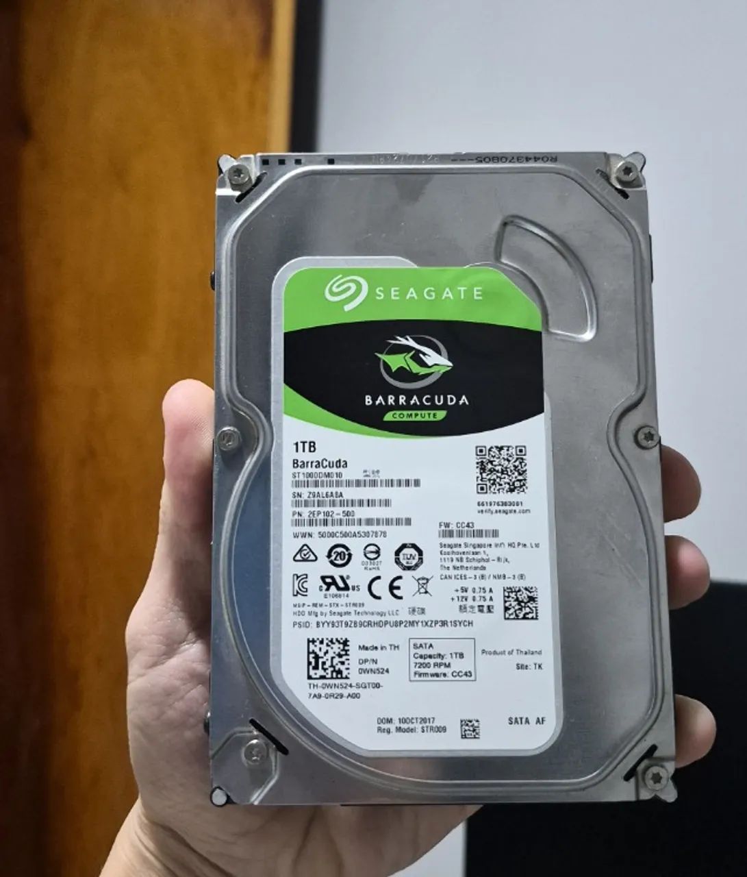 HDD Barracuda Seagate 1TB