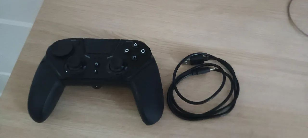 Controle Q300 PS4/IOS/ANDROID/PC com caixa e cabo de carregamento inclusos - Foto 4