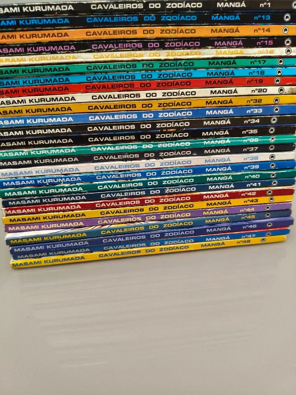 Mangás Cavaleiros do Zodíaco (Editora Conrad) 
