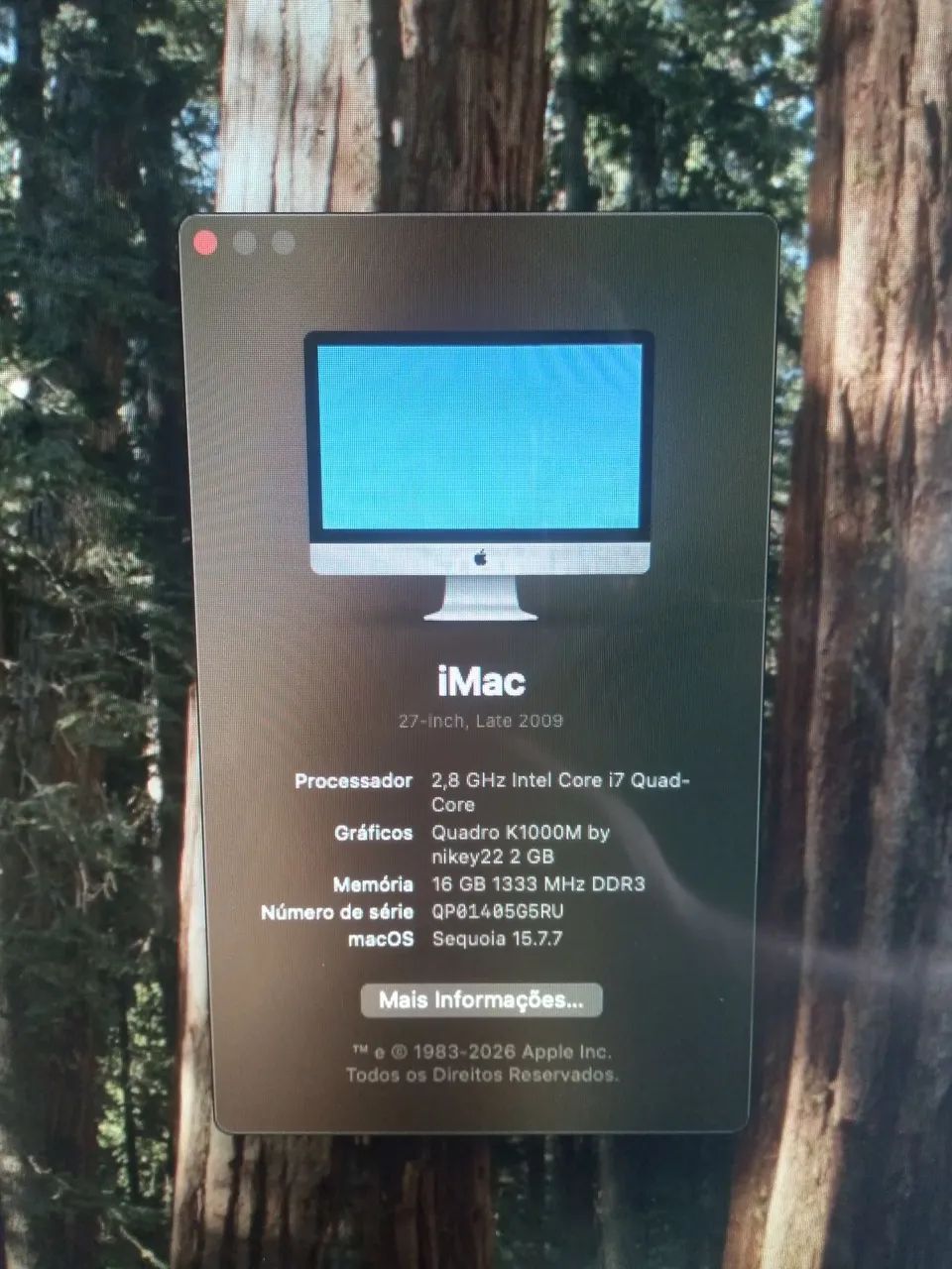 IMAC A1312 (Late 2009) de 27" - Core I7 - Foto 4