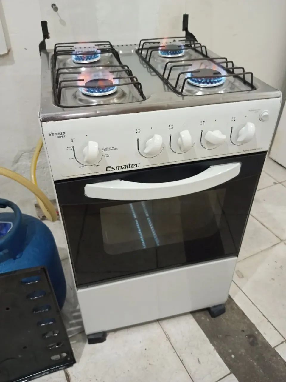Fogão Esmaltec Funcionando Tudo.Bocas Novíssimas - Foto 3