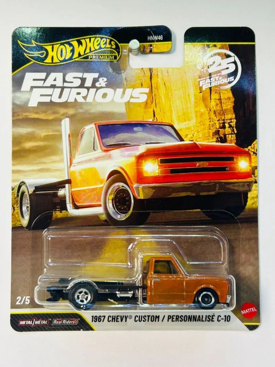 Hot Wheels Premium 1967 Chevy C10 - Fast & Furious