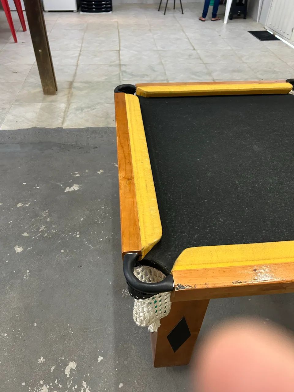 Troco a mesa de sinuca em outra de gaveta - Foto 2