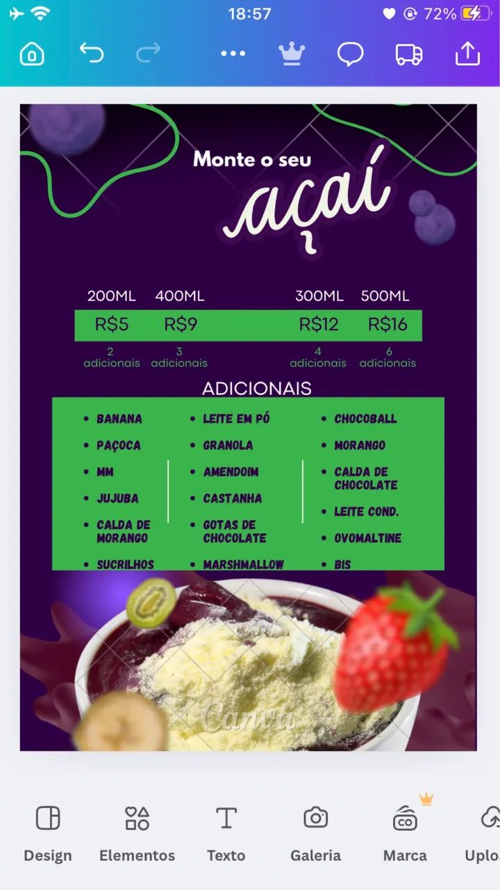 temos açaí 