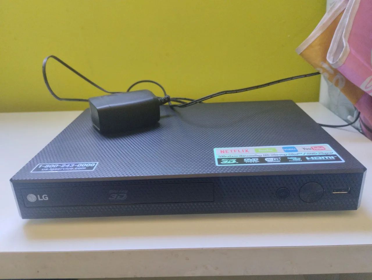 Blu Ray 3D - LG com wireless - Foto 3