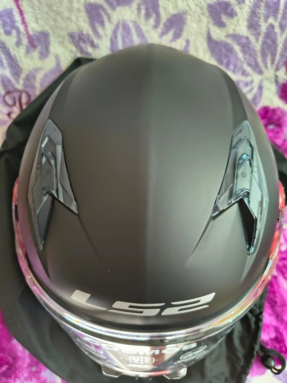 Capacete ls2 preto - Foto 4