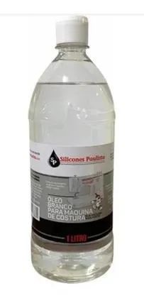 Oléo de Maquina Branco 1 litro - Silicone Paulista